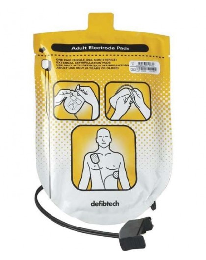 Set elettrodi per defibrillatore semi automatico