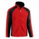 Micropile full zip TWISTER rosso