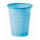 Cf. 1500 bicchieri 200cc biodegradabili e compostabili azzurri
