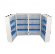 Armadietto in metallo vuoto 2 ante Cm. 52x54x20