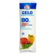ROTOLO DA 80 SACCHI GELO CM. 20 x 35 IN PE VERGINE