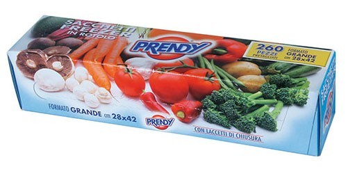 Sacchetti freezer formato medio Cm. 28x42 rotolo da 260 pz. - RA.MO. INDUSTRIALE  S.N.C.