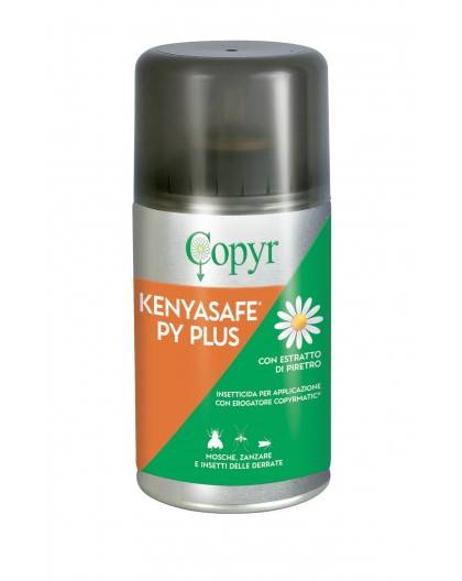 Insetticida KENYASAFE® PY PLUS bomboletta 250 ML.