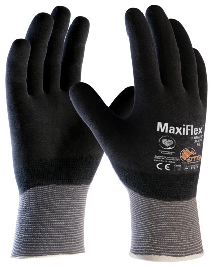 Confezione da 12 paia, Guanti MaxiFlex Ultimate Rivestimento intero