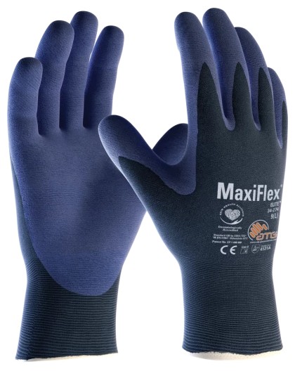 12 paia guanti MaxiFlex Elite palmo rivestito