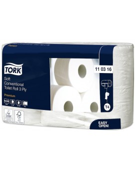 Carta igienica TORK PREMIUM SOFT 3 Veli confezione 72 rotoli