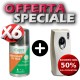 Kit 6 bombolette insetticida Kenyasafe PY PLUS + Erogatore Evolution