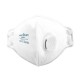 Conf. 20 mascherine FFP3 NR D EN149 pieghevoli con valvola Dolomite
