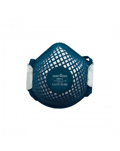 Conf. 10 mascherine Ergonet EN 149 FFP2 NR D Dolomia con valvola