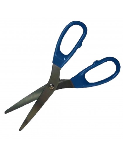 Forbice detectabile - con manici in plastica - 21 cm - blu