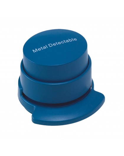 Pinzatrice detectabile - senza graffette - 5 x 6 cm - PP - blu