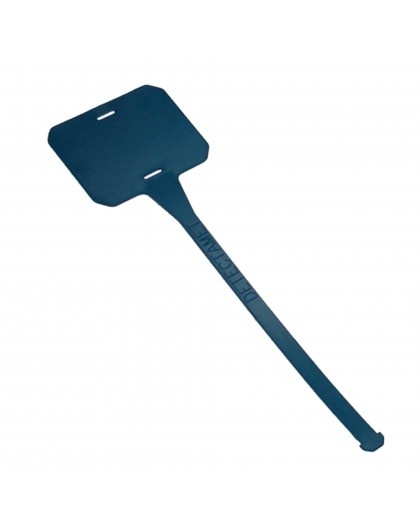 Targhetta detectabile - riutilizzabile - 21 cm - blu Conf. 25 pz.