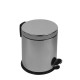 Pattumiera a pedale inox Lt. 5