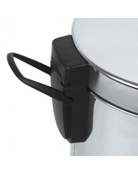 Pattumiera a pedale inox Lt. 5
