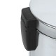 Pattumiera a pedale inox Lt. 5