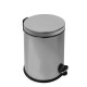Pattumiera a pedale inox Lt. 12