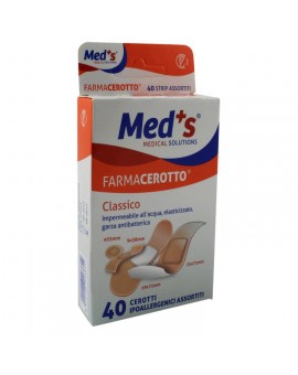 Confezione da 12 astucci da 40 cerotti in poliuretano. Assortiti