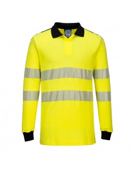 Polo multi norma ad alta visibilità FLAME RESISTENT WX3