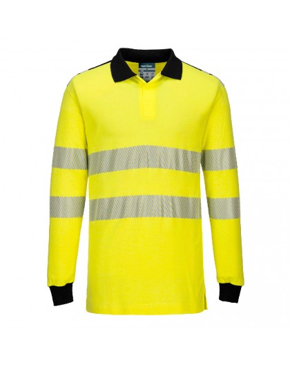 Polo multi norma ad alta visibilità FLAME RESISTENT WX3