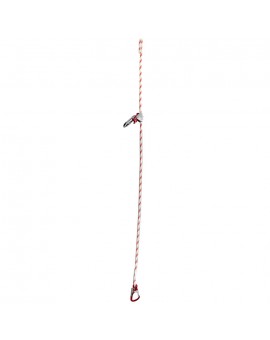 Cordino di posizionamento con 2 moschettoni MT. 2