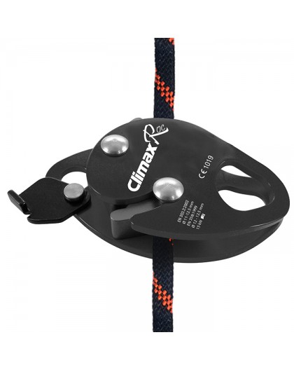 Dispositivo anticaduta di tipo guidato in alluminio