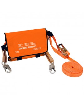 Linea vita orizzontale temporanea con cricchetto Mt. 30