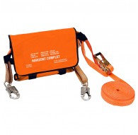 Linea vita orizzontale temporanea con cricchetto Mt. 30