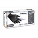 Conf. da 50 Guanti in NITRILE nero FULL GRIP Reflexx N85 senza polvere