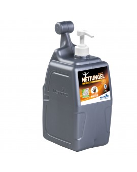 Gel lavamani con microgranuli minerali NETTUNGEL ORANGE T-Box Lt. 5 con dosatore