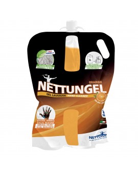 Gel lavamani con microgranuli minerali NETTUNGEL ORANGE sacca ric. T-Bag e T-Duck Lt. 3
