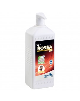 Crema lavamani con microgranuli LA ROSSA IN CREMA flacone Lt. 1 con dosatore