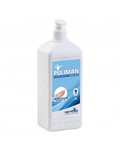 Sapone liquido madreperlato PULIMAN flacone Lt. 1 Con dosatore