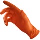 Conf. da 50 guanti in NITRILE Arancio GARAGE MONKEY senza polvere
