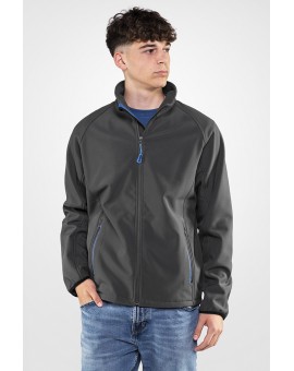 Softshell Maestrale in poliestere mechanical stretch