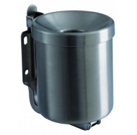 Posacenere murale Lt.2 ACCIAIO INOX