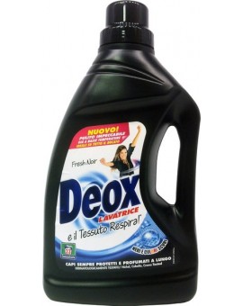 DEOX lavatrice liquido per capi neri e scuri 22 lavaggi