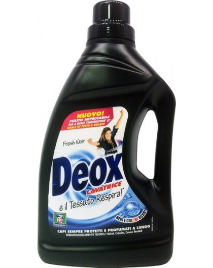 DEOX lavatrice liquido per capi neri e scuri 22 lavaggi