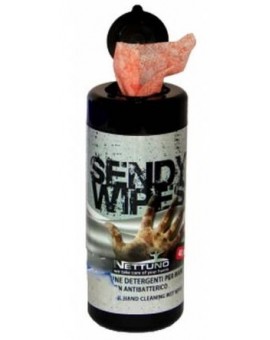 SENDY WIPES tubo da 40 salviettine in TNT impregnate