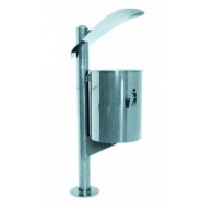 Gettacarte SIRIO Lt. 30 in acciaio inox