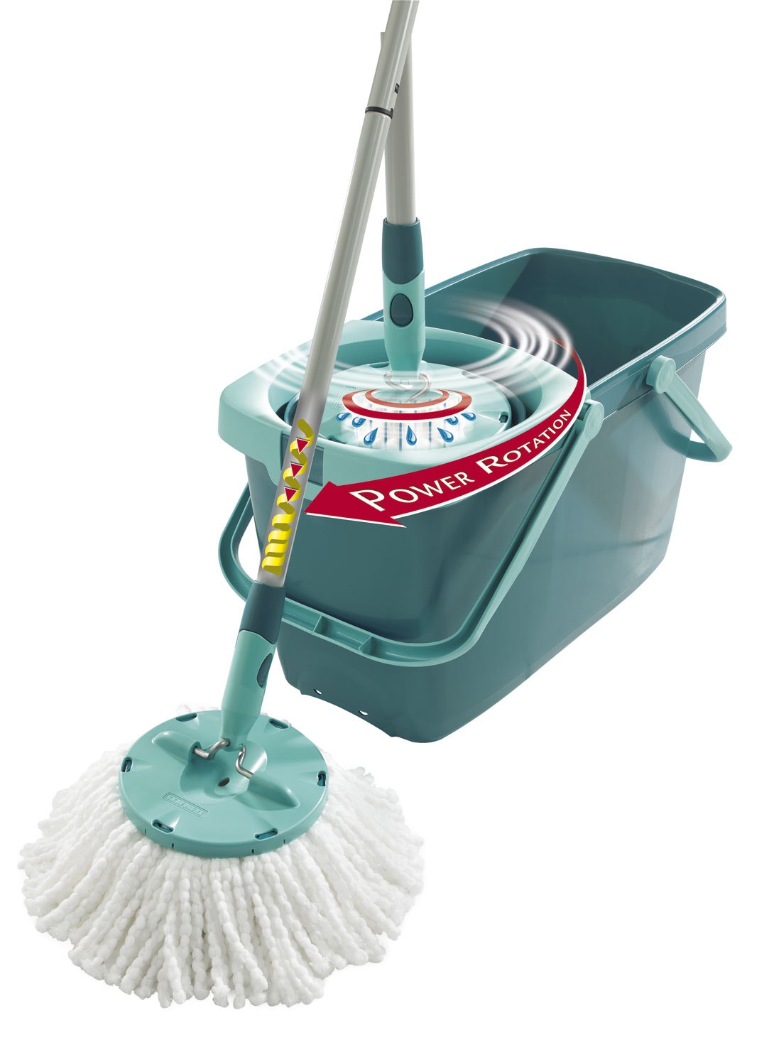 Mocio piatto in microfibra Mop per la pulizia a mano libera con 2 Mop  lavabili cuscinetti Lazy Household Floor Cleaning Tools - AliExpress