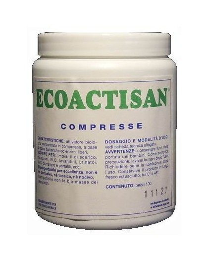 Attivatore biologico ECOACTISAN conf. 100 compresse