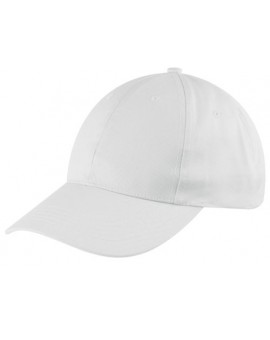 Cappellino con visiera bianco