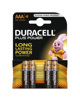 Conf. 4 batterie duracell MN2400 mini stilo AAA