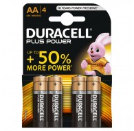 Conf. 4 batterie duracell MN1500 stilo AA