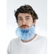 Copribarba in PPL azzurro Cf. 100pz