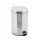 Pattumiera a pedale inox Lt. 12