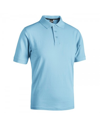 Polo M.M Piquet azzurro