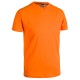 T-Shirt scollo a V V-TEX arancio 