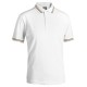 Polo M.M Piquet CORTEZ SPORT bianco