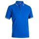 Polo M.M Piquet CORTEZ SPORT blu royal